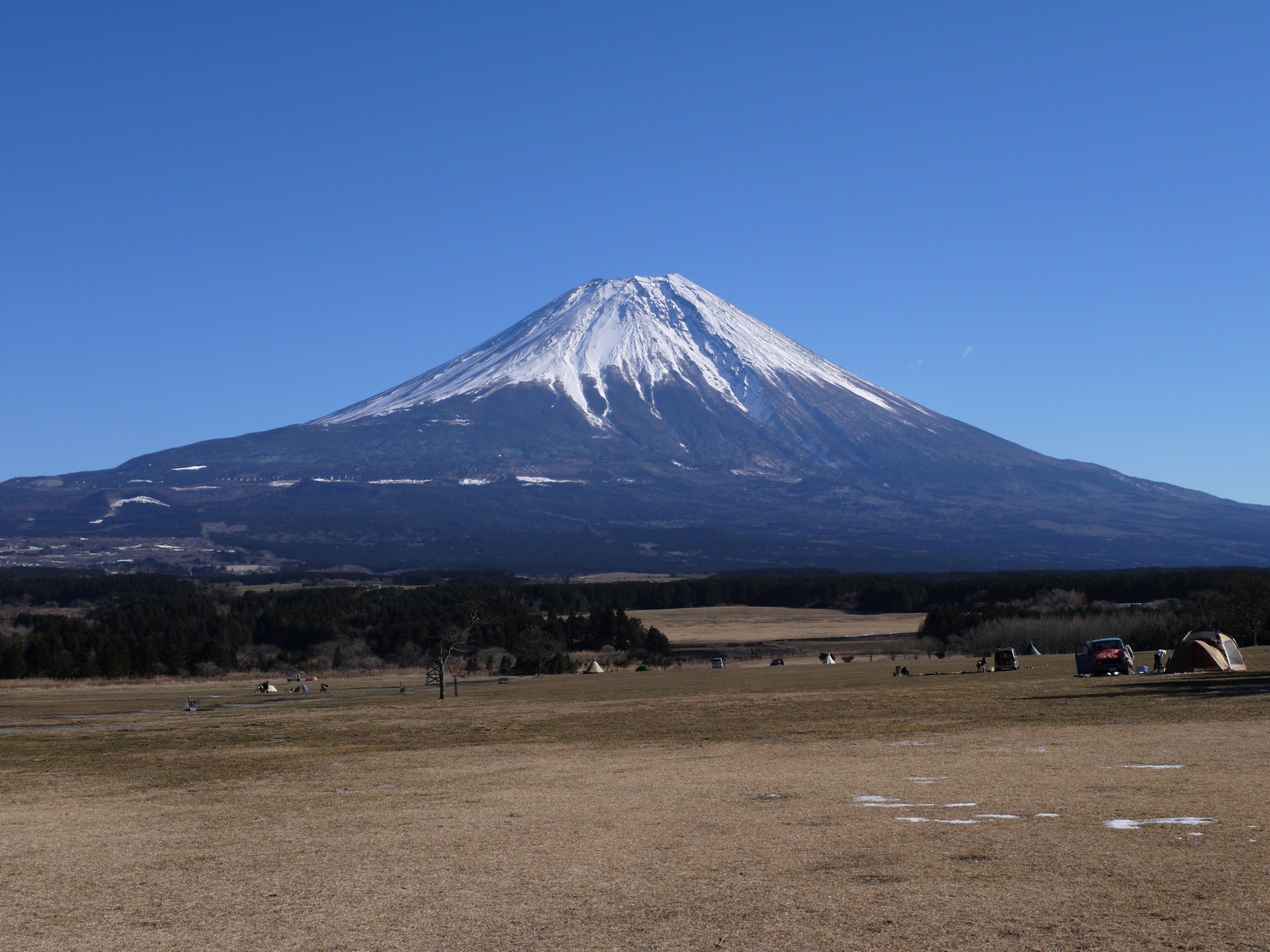 朝霧高原もちやキャンプ場 富士宮市 静岡県