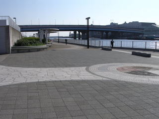 船橋親水公園の風景