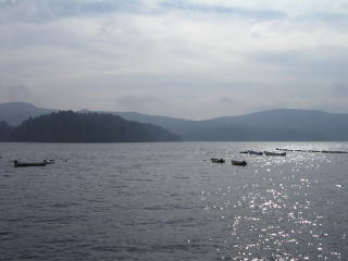 The Ashinoko lake(Motohakone)(Japan)